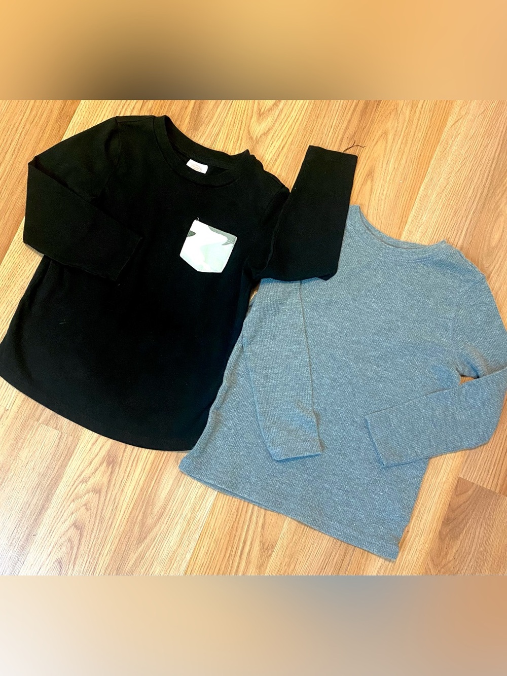 🖤🩶 5T BOYS LONG SLEEVE SHIRTS BUNDLE OF 5! WARM WINTER SHIRTS THERMAL SOFT - Picture 6 of 12